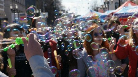 Пройдет Фестиваль мыльных пузырей