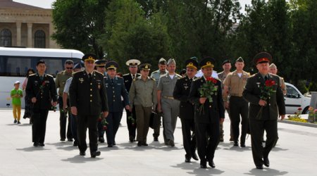 Военные атташе посетили Нахчыван