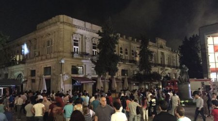 Пожар на Площади Фонтанов