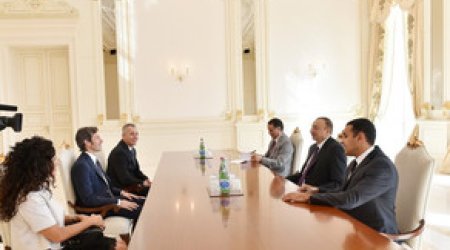 Azərbaycan Prezidenti San-Marino dövlətinin başçılarını qəbul edib