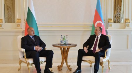 İlham Əliyev Bolqarıstanın baş nazirini qəbul etdi