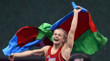 Baku 2015: Home glory for Stadnyk on day of Wrestling upsets