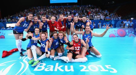 Azerbaijan lead the way in women's Volleyball