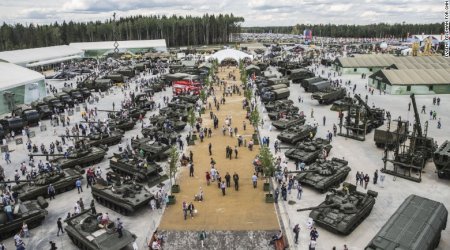 A day in Russia's military Disneyland