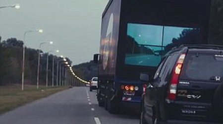 'Safety Trucks' allow drivers to see what is coming up ahead