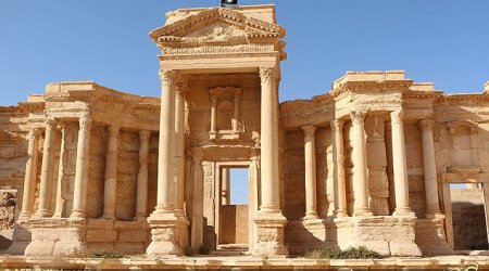 ISIS begin the destruction of Palmyra