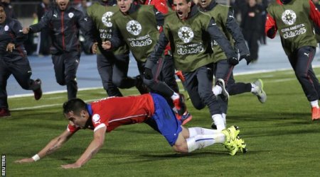 Chile 1 - 0 Uruguay