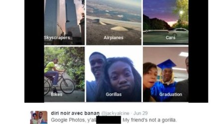 Google apologises for Photos app's racist blunder