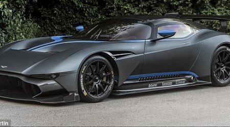 Aston Martin reveals $2.3m hi-tech 'Vulcan' hypercar