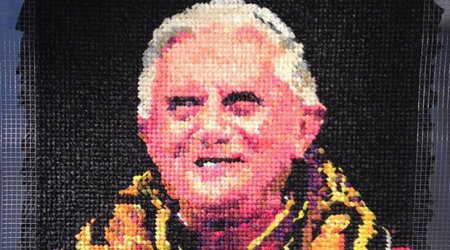 Pope portrait made out of 1,700 condoms scandalises art-loving Catholics