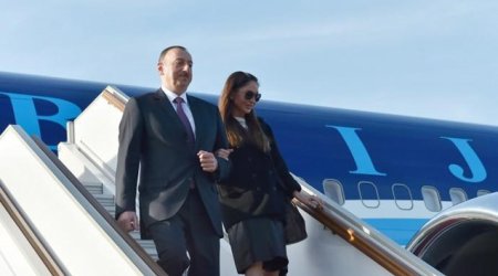 İlham Əliyev və xanımı İtaliyaya getdi