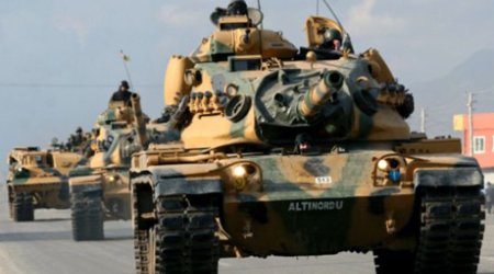 Türkiyə-Suriya sərhəddində fəallıq müşahidə olunur