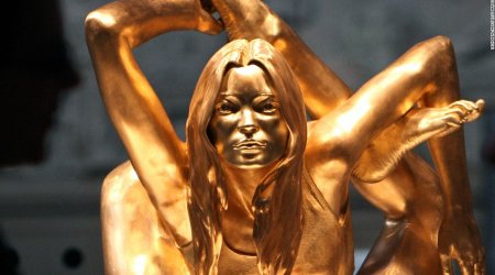 A gold bust of Kate Moss. What next for Marc Quinn?