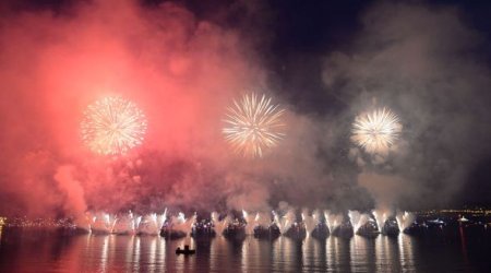 Азербайджан принял участие в фестивале салютов