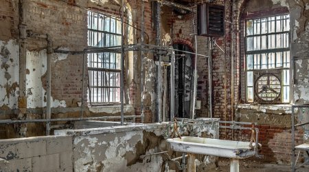 Inside the haunted remains of prison used to film Shawshank Redemption