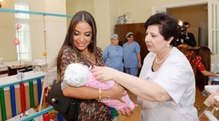 Azeri president’s daughter adopts baby girl from local orphanage