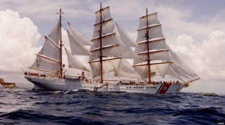 Why is the US still using a Nazi tall ship?