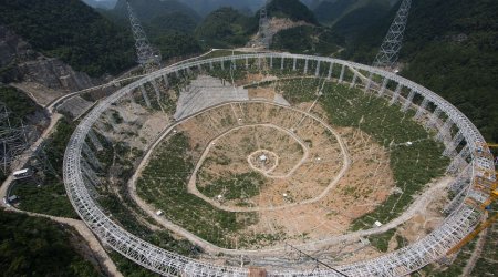 China is building the world's biggest radio telescope