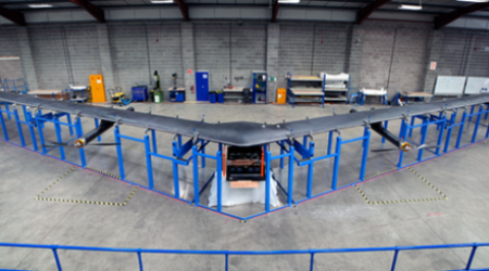 Facebook builds drone for internet access