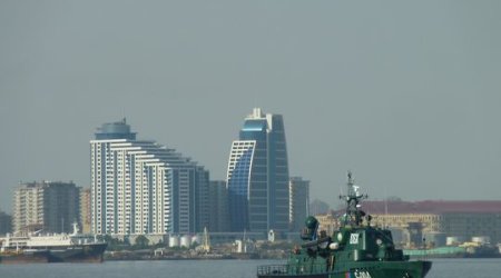 Azerbaijani warships arrive in Russia for joint drills