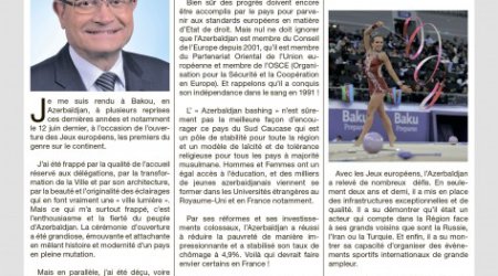 Altkirch mayor criticizes anti-Azerbaijan campaign