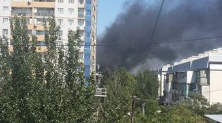 Пожар в Баку