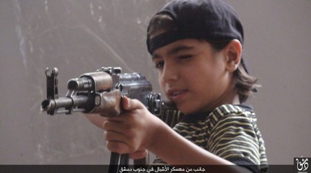 ISIS show off their latest batch of child soldier recruits