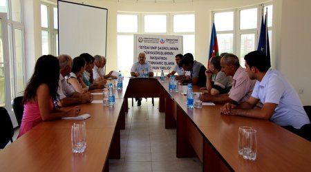  Demokratiyanın və Milli Dəyərlərin Təbliği İctimai Birliyi növbəti layihəsini yekunlaşdırdı - Fotolar