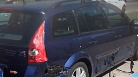 В Италии расплавился автомобиль