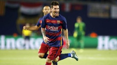 Messi Ronaldoya çatdı