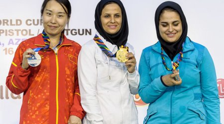 Two Rio berths for Iranian shooters in Azerbaijan