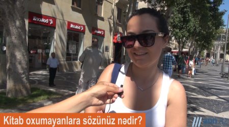 QƏFİL SUAL: Kitab oxumağı sevirsiniz? - ANN.TV