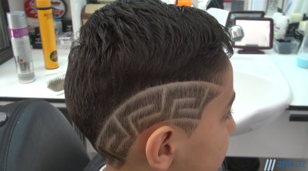 MƏN: İnsan başında rəsm çəkən bərbər - ANN.TV