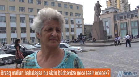 QƏFİL SUAL: Bazarda qiymət artımını hiss edirsinizmi? - ANN.TV