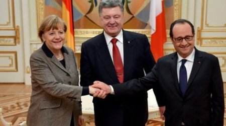 Poroşenko, Merkel və Olland Putin üçün “qırmızı xətt” cızdılar
