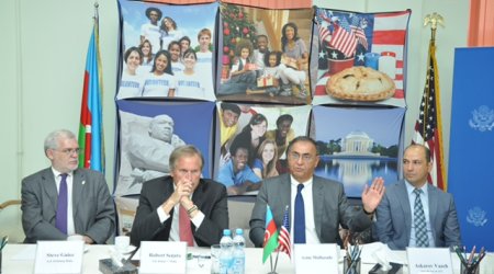 ABŞ-ın Nyu-Meksiko ştatının nümayəndə heyəti ADU-da oldu - Fotolar