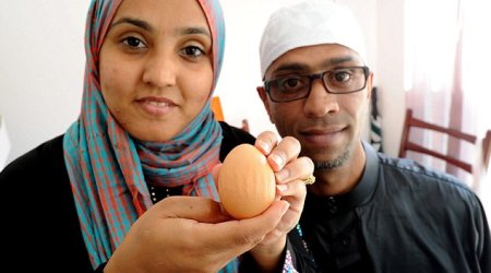 'It's a message calling for world peace' say a Muslim couple