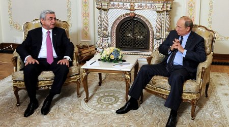 Sarkisyan Putinə Azərbaycandan şikayətləndi