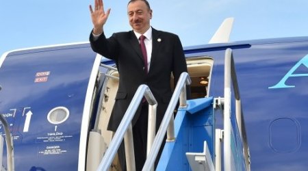 İlham Əliyevin Qazaxıstan səfəri başa çatıb
