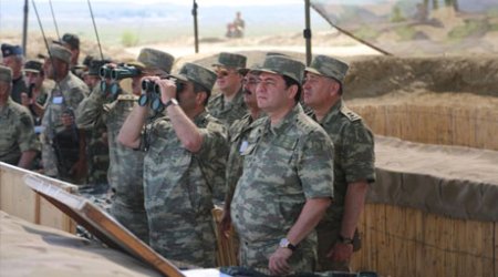 Azərbaycan ordusunun irimiqyaslı təlimləri başa çatdı