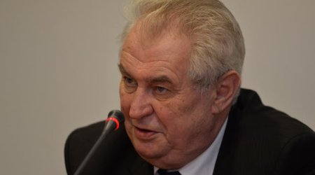 Czech President Zeman visits Azerbaijan