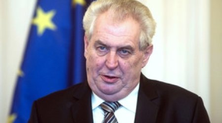 Çexiya prezidenti Azərbaycana rəsmi səfərə gəlib