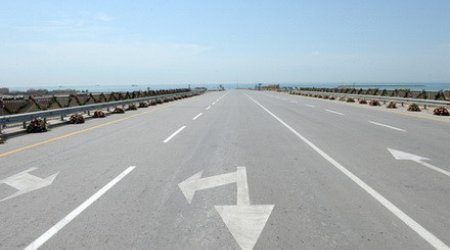  İlham Əliyev yolun açılışında iştirak etdi