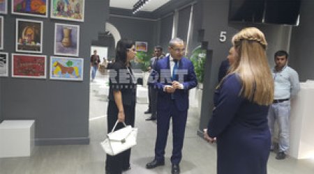 Təsviri sənət qalereyasının əsaslı təmirdən sonra açılışı oldu