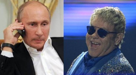 ​Rusiya prezidenti britaniyalı müğənni Elton Cona zəng edib