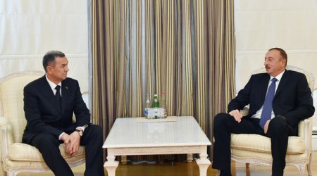 President Aliyev receives Turkmenistan's deputy premier