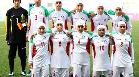 Eight players of the Iranian women’s football team are actually MEN