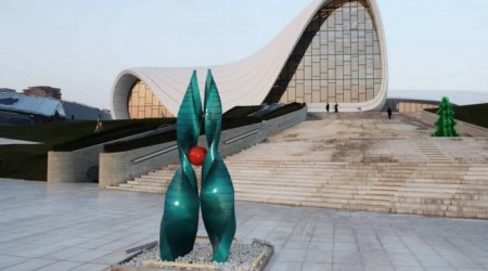 Açıq səma altında orijinal heykəllər - FOTOREPORTAJ