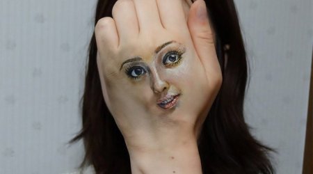 MÜXTƏLİF: Yapon rəssamın heyratamiz bədən incəsənəti - ANN.TV