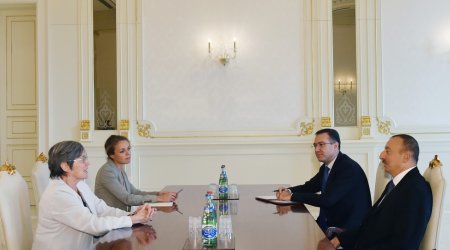 İlham Əliyev Kler Şortu qəbul etdi